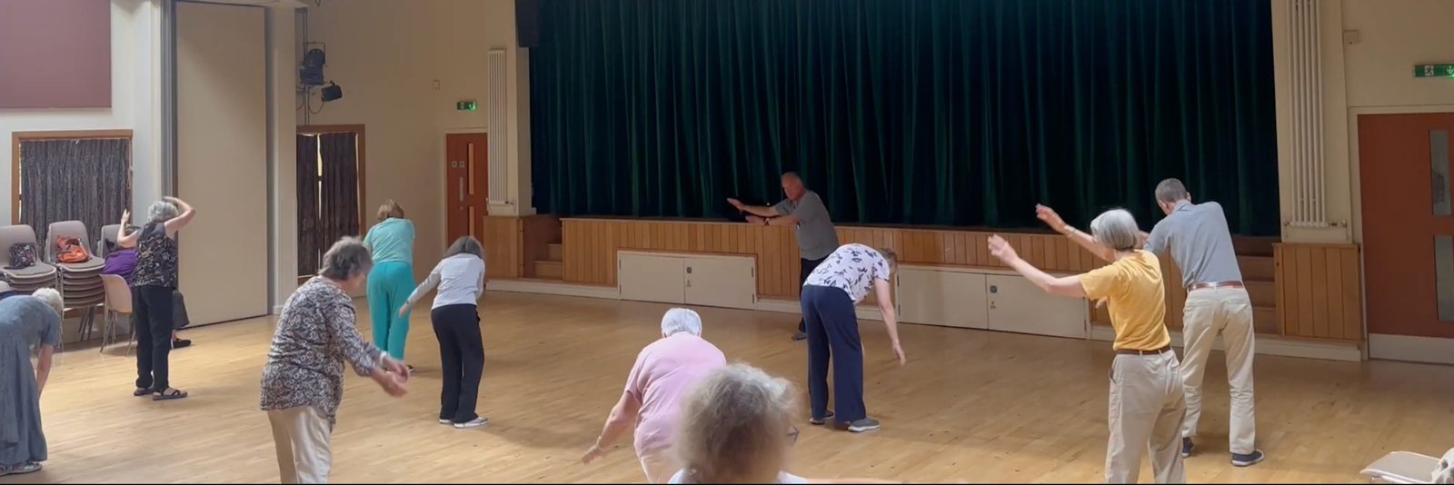 Shibashi class in hall